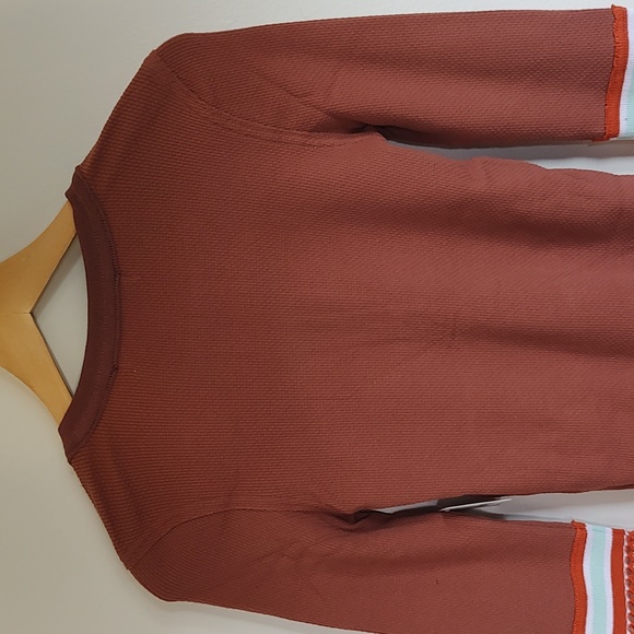NWT! Free People Mikah Layering Thermal Cuff / Long Sleeve Top Autumn Size XS - Picture 7 of 12